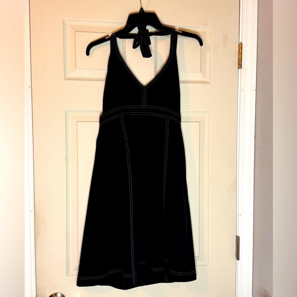 Athleta Black A-line Cocktail Dress